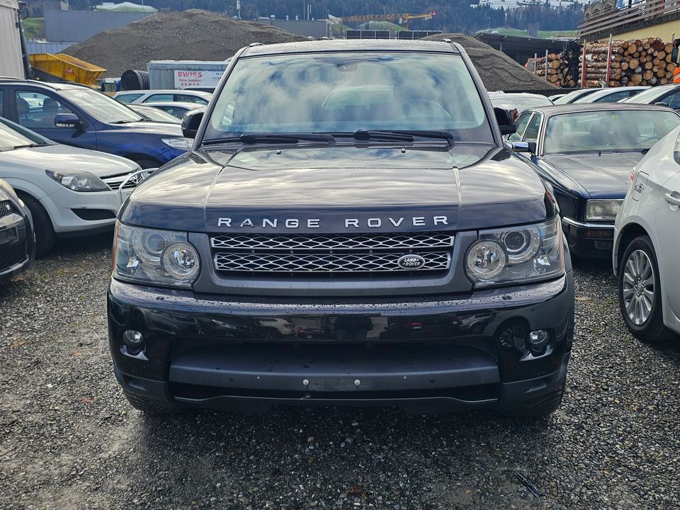 Range Rover Sport auf unserem Platz in Malters